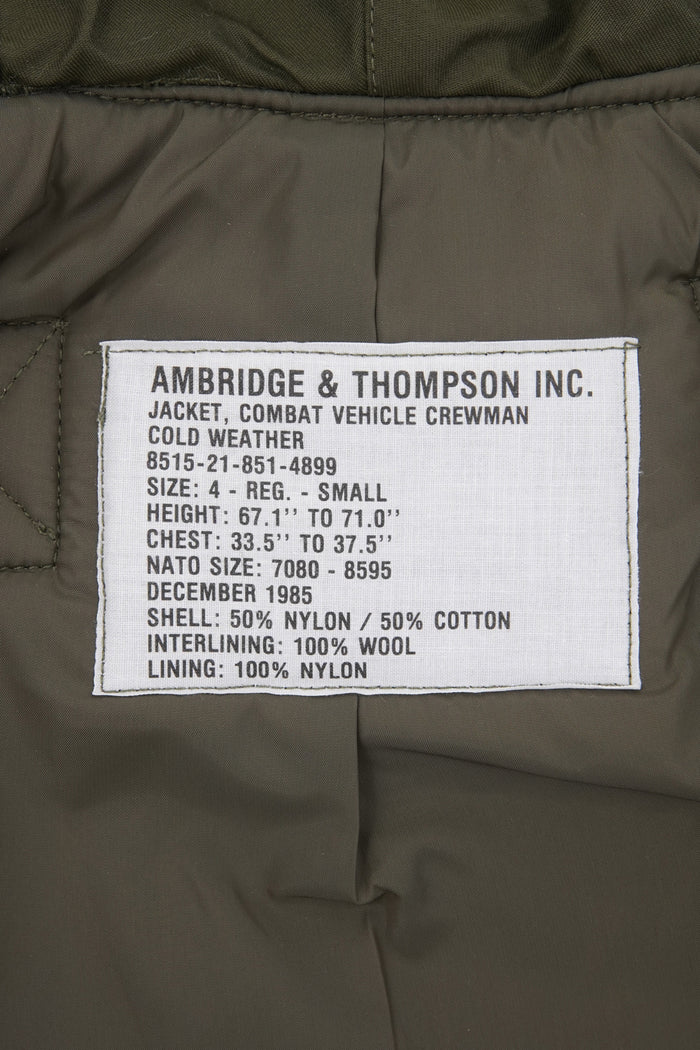 Fifth Modified Canadian Military Vehicle Jacket