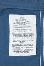 Fifth Over-Dyed Nylon Snow Fishtail JKT Blue