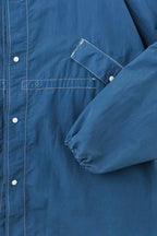 Fifth Over-Dyed Nylon Snow Fishtail JKT Blue