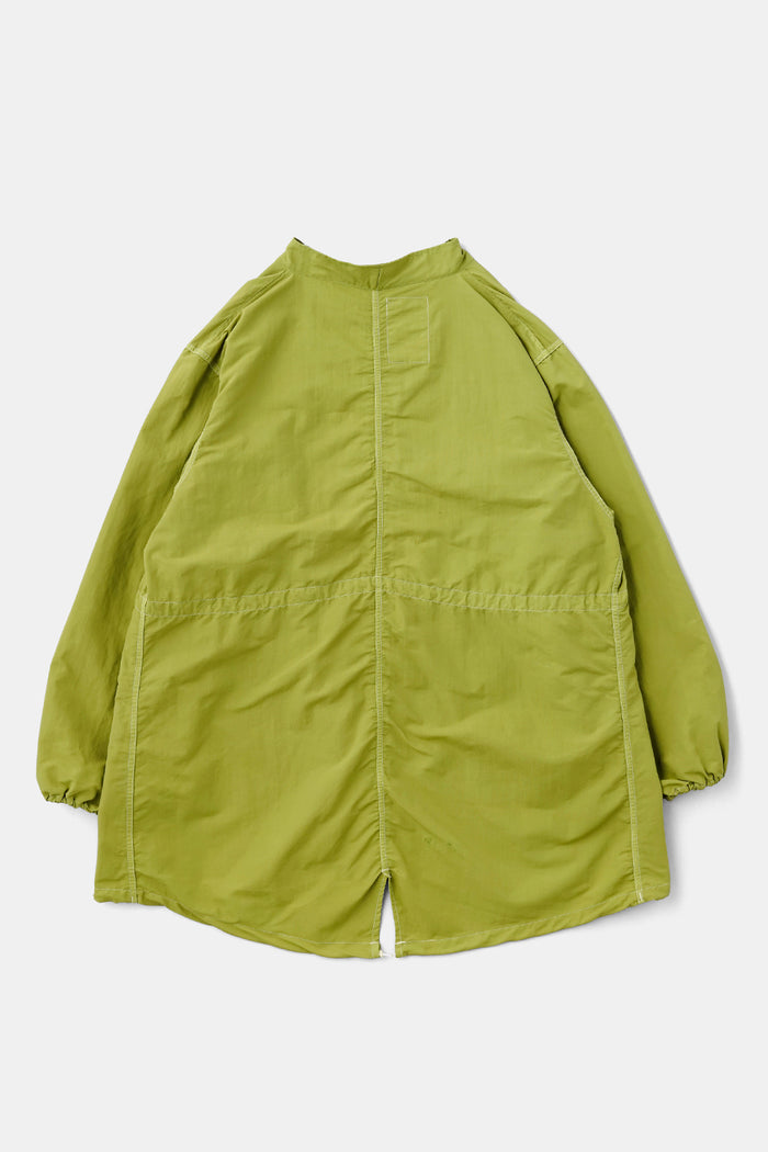Fifth Over-Dyed Nylon Snow Fishtail JKT Lime Green