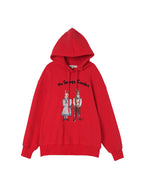 【Final Sale】Rabbit Embroidered 100% Cotton Hoodie