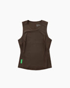 Fitted Training Tank Top Umber