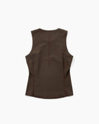 Fitted Training Tank Top Umber