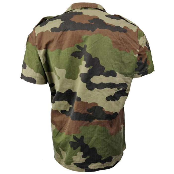 French Short-Sleeve CE Camo Shirt - French Army Surplus - Field Shirts