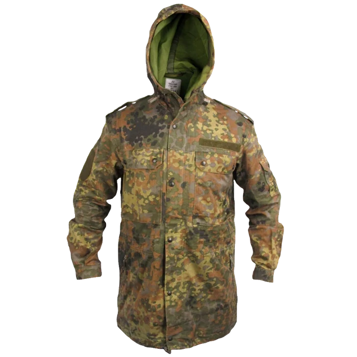 German Army Flecktarn Parka - German Army Surplus - Parkas