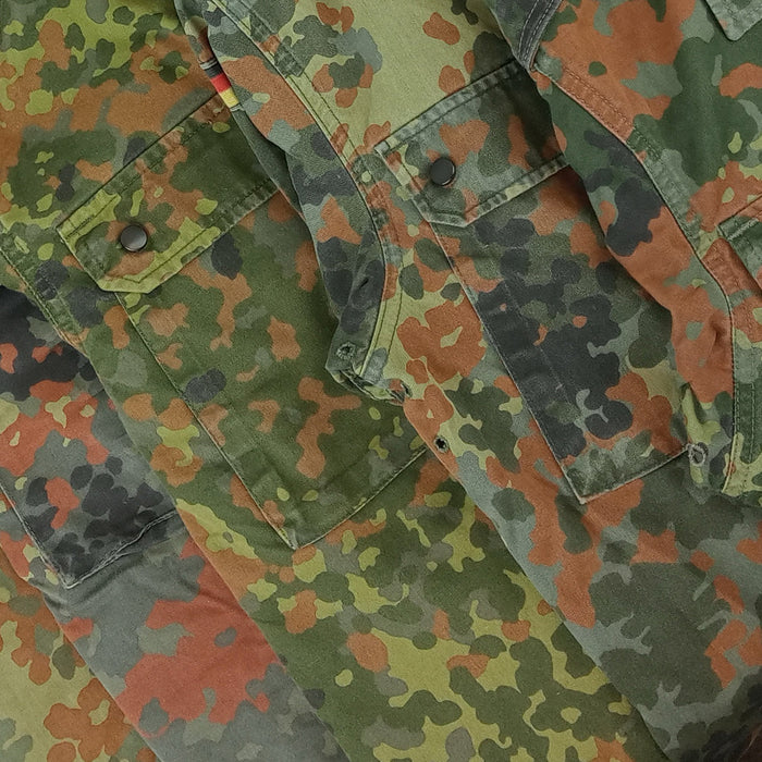 German Army Flecktarn Parka With Liner - New - German Army Surplus - Parkas
