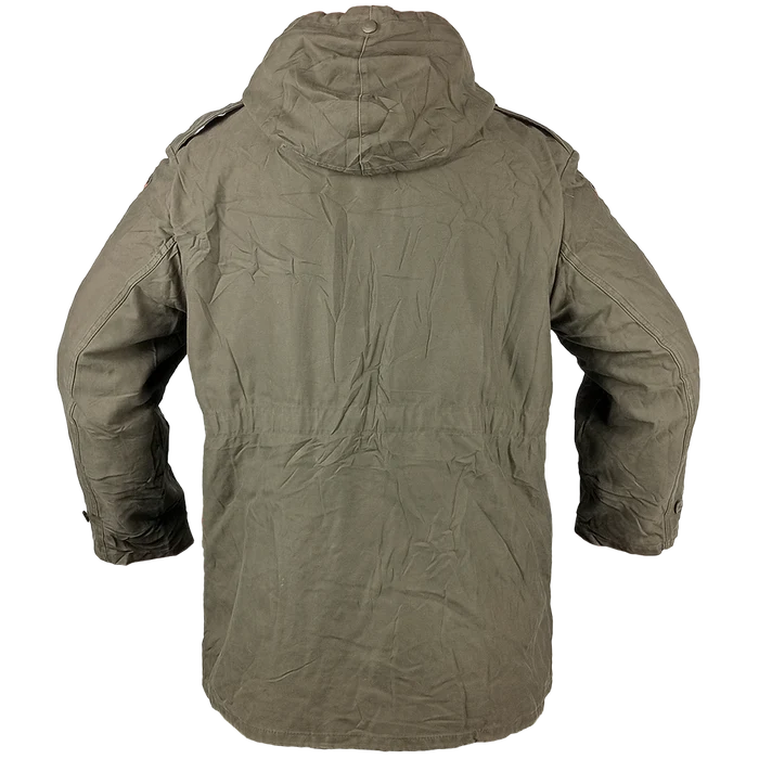 German Olive Drab Lined Parka - German Army Surplus - Parkas
