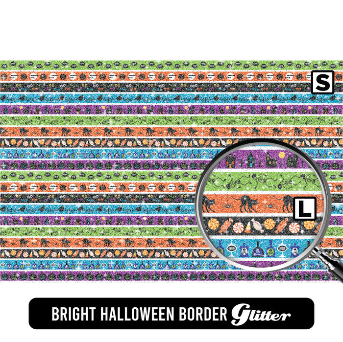 Bright Halloween Border