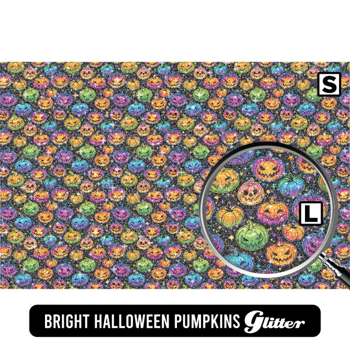 Bright Halloween Pumpkins