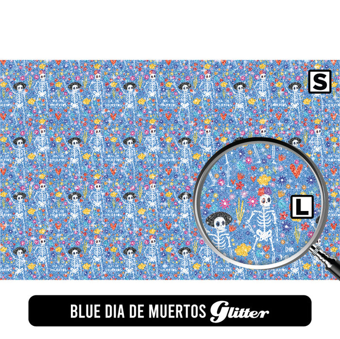 Blue Dia de Muertos