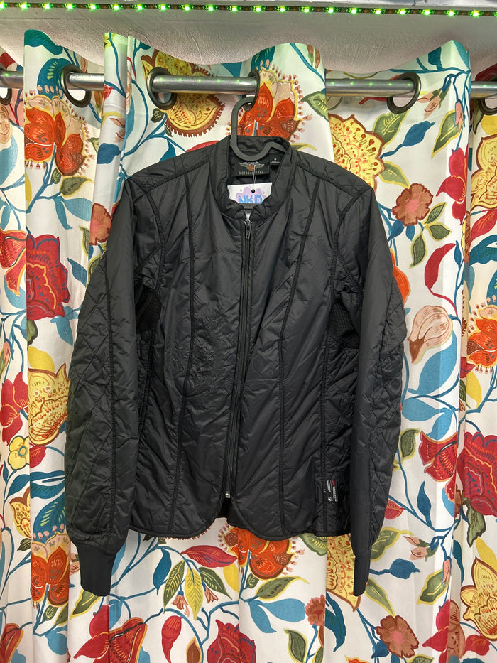 Harley Davidson black puffer jacket