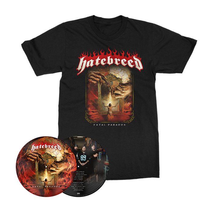 Hatebreed - Fatal Paradox - Picture Disc Vinyl Merch Bundle