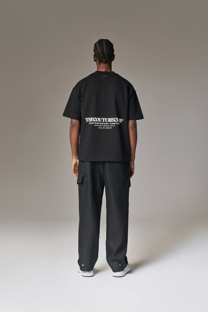 HEAVYWEIGHT COPYRIGHT T-SHIRT - BLACK