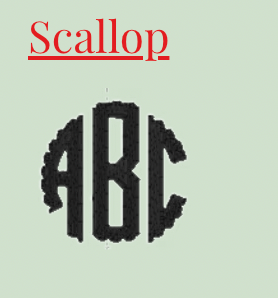 scallop / 1"