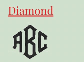 diamond / 1"