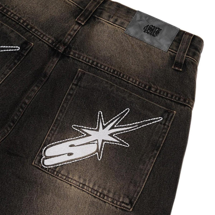 JEANS 4SUF DENIM BROWN - Four Street