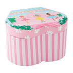 Jewelry Box - Heart 3 Ballerinas
