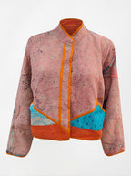kantha vintage crop jacket deepti (summer)