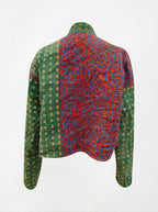 kantha vintage crop jacket dimple (summer)