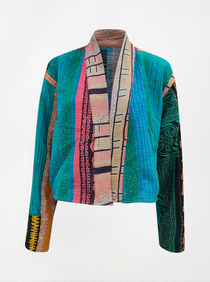 kantha vintage crop jacket hema (summer)