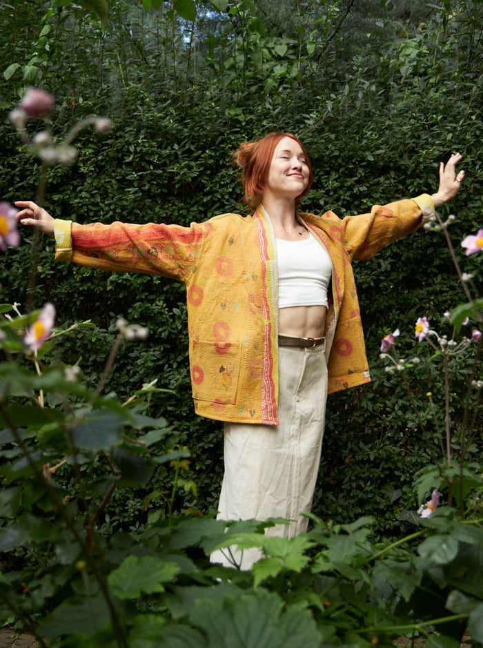 kantha vintage kimono jigna (summer)
