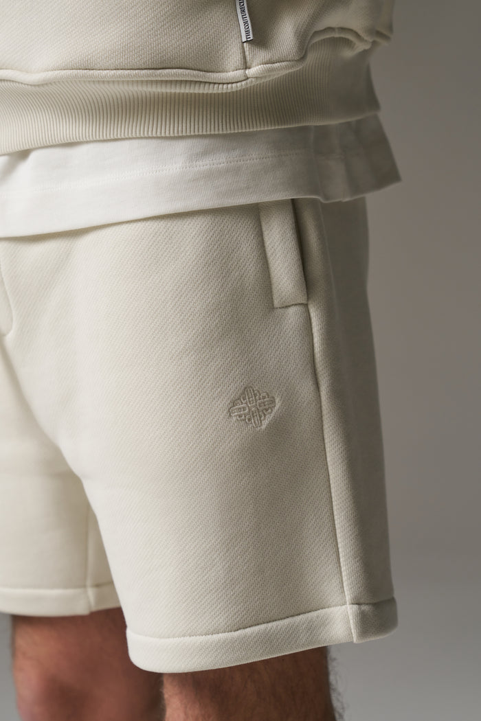 LAUNDERED CLASSICS SHORTS - ECRU
