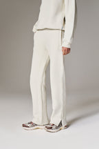LAUNDERED CLASSICS STRAIGHT LEG JOGGERS - ECRU