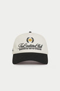 LAUREL EMBROIDERY CAP - BLACK