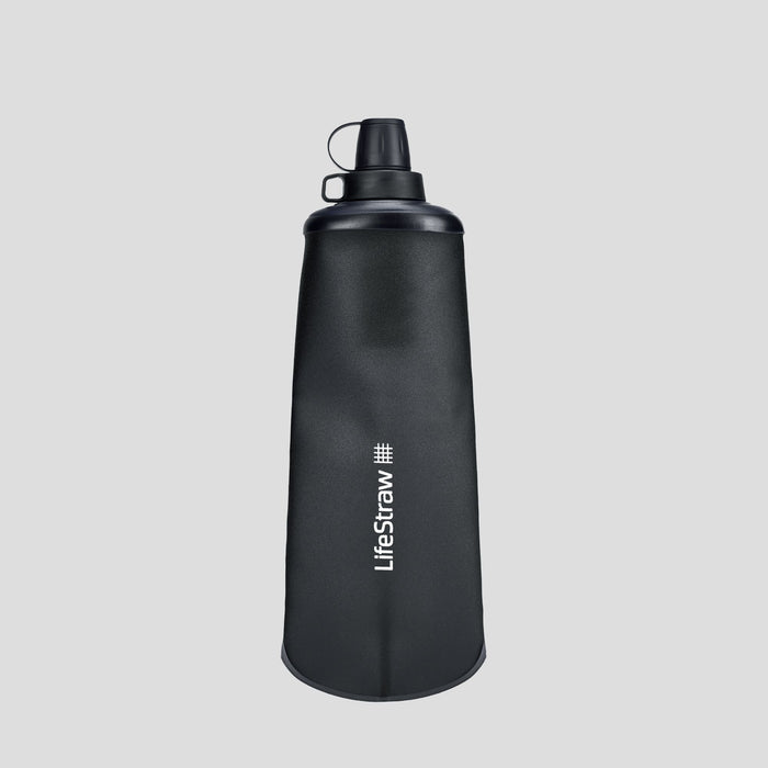 LifeStraw Peak Squeeze Bottle 1L - Dark Grey
