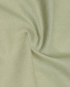 Light Green Half Sleeve Linen Solid Shirt - Cleo