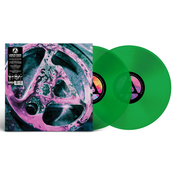 LINKIN PARK - FROM ZERO - DELUXE EDITION - EMERALD GREEN COLOR - 2-LP - VINYL LP