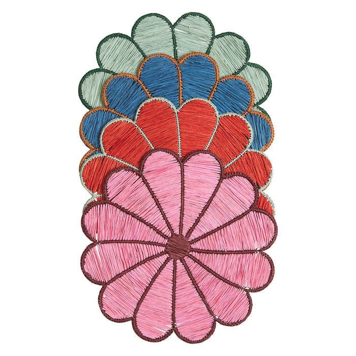 Magnolia Placemat Set - Jade