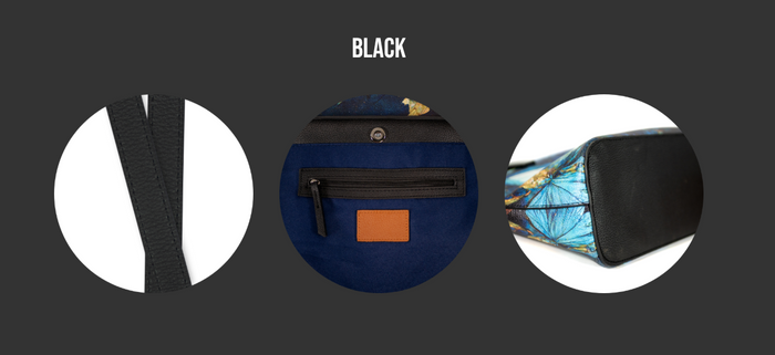 Meganeuropsis Vegan Leather Tote Bag