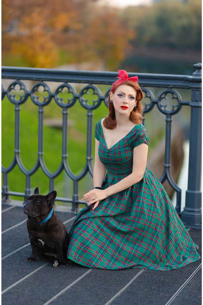Miss Lily Dress in Green