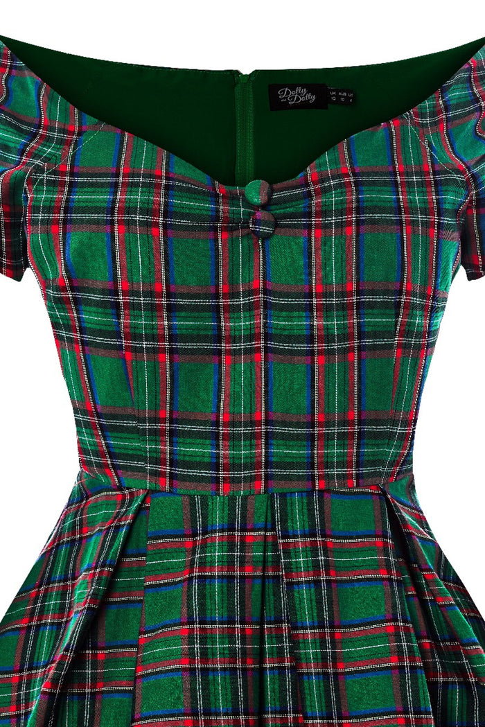 Miss Lily Dress in Green