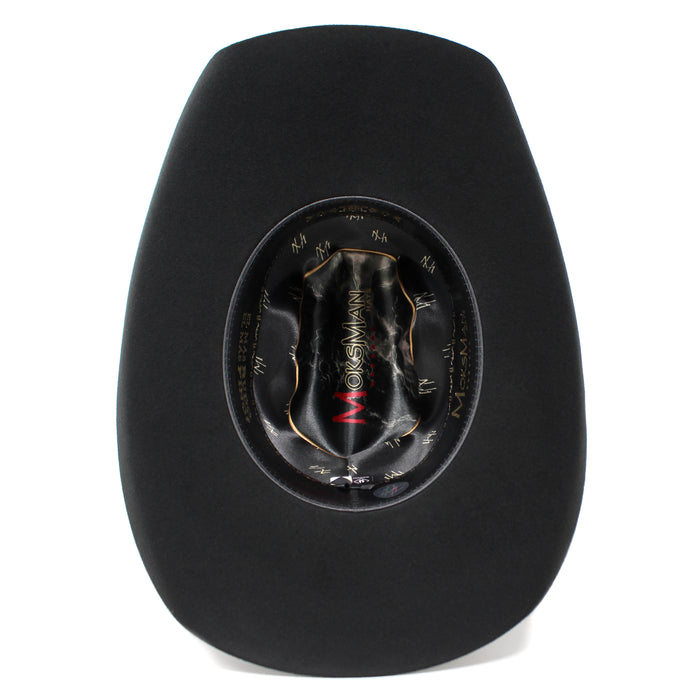Moksman Dallas Wool 100X Hat - Black
