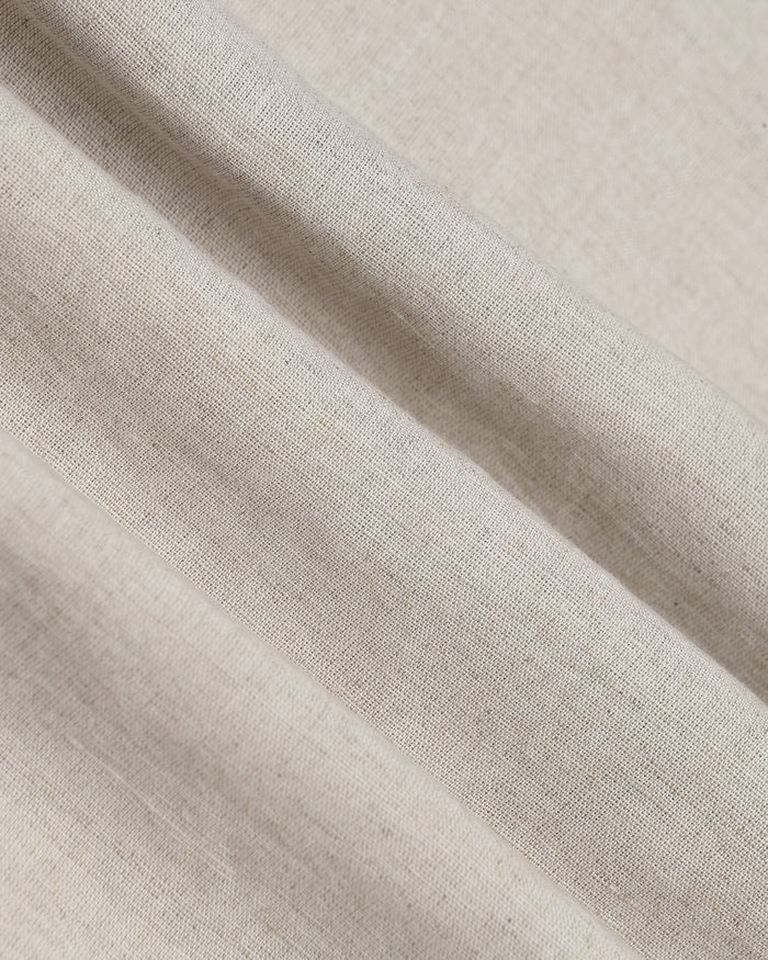 Natural Linen Solid Shirt - Cleo