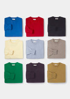 Oat Lambswool Crew Neck Jumper, Crew Neck Jumper - SIRPLUS