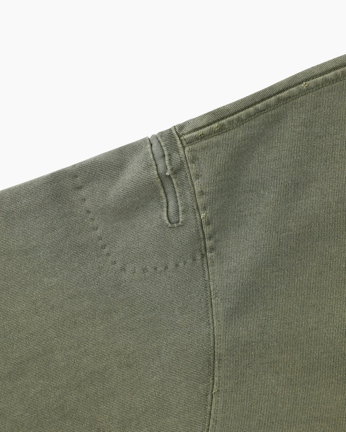 O.D Repaired Tee Olive