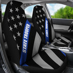 Personalized Car Seat Covers - Flag - FL2