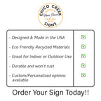 Personalized Fix-It Shop Sign Grandpa Dad Wall Decor Gift Man Cave Metal