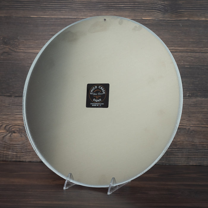 Personalized Irish Pub 14" Round Metal Sign Bar Wall Decor