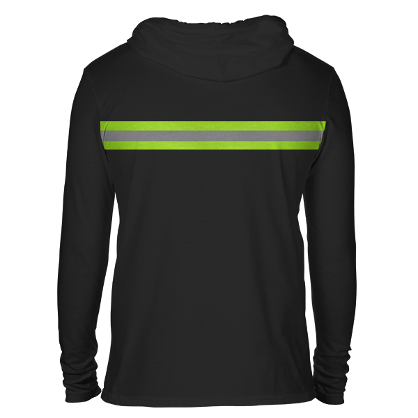 Reflectorized Hooded Buttoned Longsleeves (HL14)