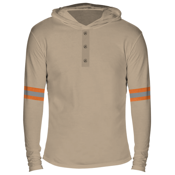 Reflectorized Hooded Buttoned Longsleeves (HL15)