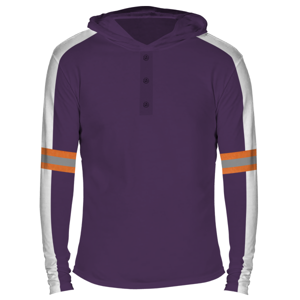 Reflectorized Hooded Buttoned Longsleeves (HL23)