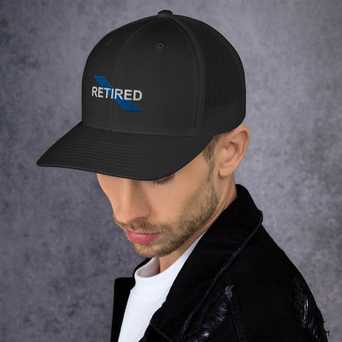 Retired - Thin Blue Line Hat