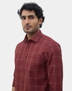 Rust Check Shirt - Dani
