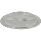 Sabert - 24 Oz, 32 Oz, 48 Oz Clear Round Dome Lid Fits For Plastic Bowls, 100/cs- 52048A100