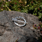 Silver Trinity Brooch and Shawl