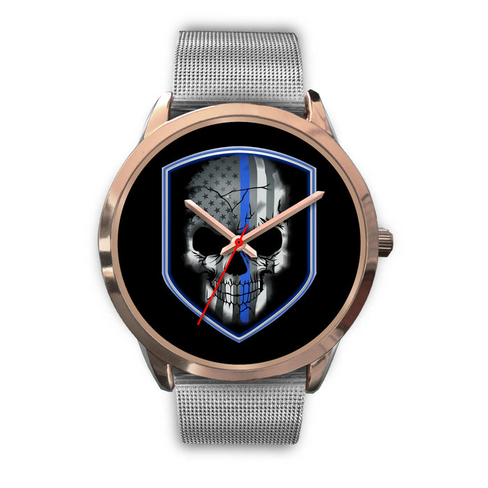 Mens 40mm / Silver Metal Mesh